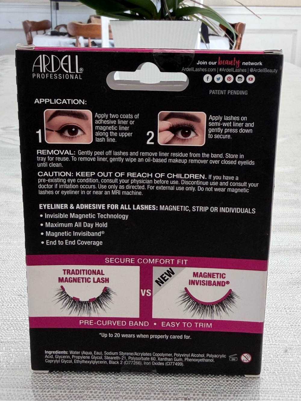 Ardell Magnetic Fauxmink Megahold Lashes - Picture 2 of 2